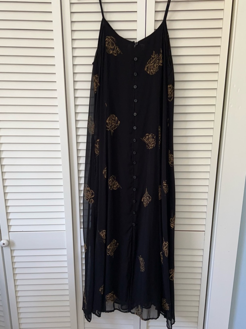 Together Lined Rayon Maxi Dress